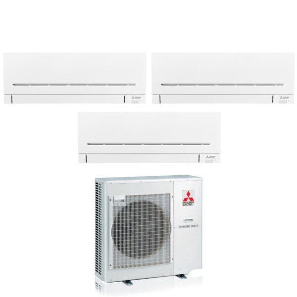 Mitsubishi Electric AP-VGK tri-split airconditioner 9+9+15 met MXZ-4F80VF R32 Wi‑Fi