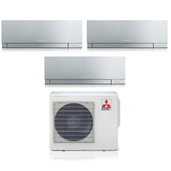Mitsubishi Electric Kirigamine Zen tri-split airconditioner 3x12000 BTU (MSZ-EF35VGKS + MXZ-3F68VF)