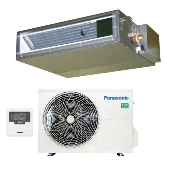Panasonic CS-Z50UD3EAW + CU-Z50UBEA kanaalairconditioner 18.000 BTU