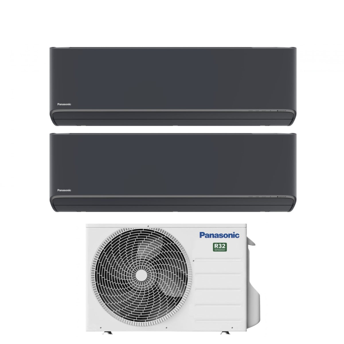 immagine-1-climatizzatore-condizionatore-panasonic-dual-split-inverter-serie-etherea-dark-7_12-con-cu-2z50tbe-r-32-wi-fi-integrato-colore-grigio-grafite-7000_12000