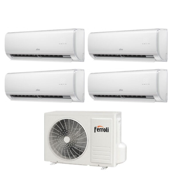 Ferroli Giada M quad-split airconditioner 9+9+9+12 BTU
