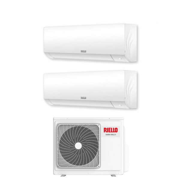 Riello AARIA PLUS I dual-split airconditioner 9.000+12.000 BTU