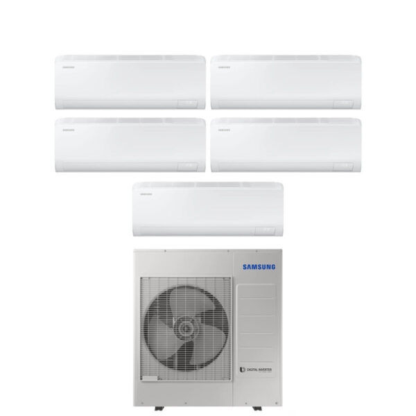 Samsung CEBU S2 pentasplit airconditioner 7000+7000+7000+9000+12000 BTU AJ100TXJ5KG