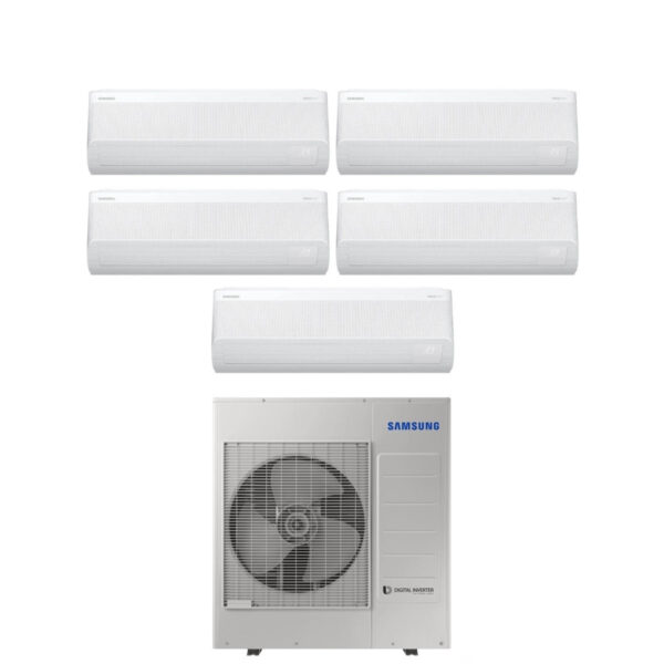 Samsung WindFree Avant penta-split airconditioner 7000+7000+12000+12000+12000 BTU