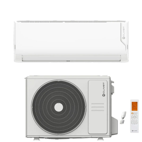 Clivet Cristallo2 airconditioner 24000 Btu MonoSplit met geïntegreerde Wi‑Fi