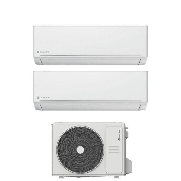 Clivet EZCool MU2-Y53M Dual-split 12+12 airconditioner 5,3 kW