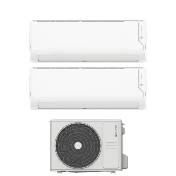 Clivet Cristallo2 Dual-split Airconditioner 12+12 met MU2-Y 53M R-32