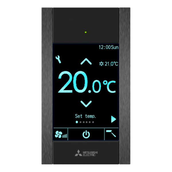 Mitsubishi Electric PAR-CT01MAA-PB Afstandsbediening (zwart)