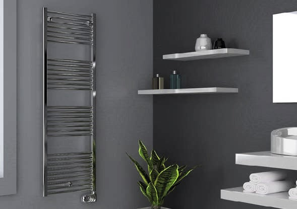 Cordivari Lisa 22 elektrische handdoekradiator chroom met DIGITALE ECO
