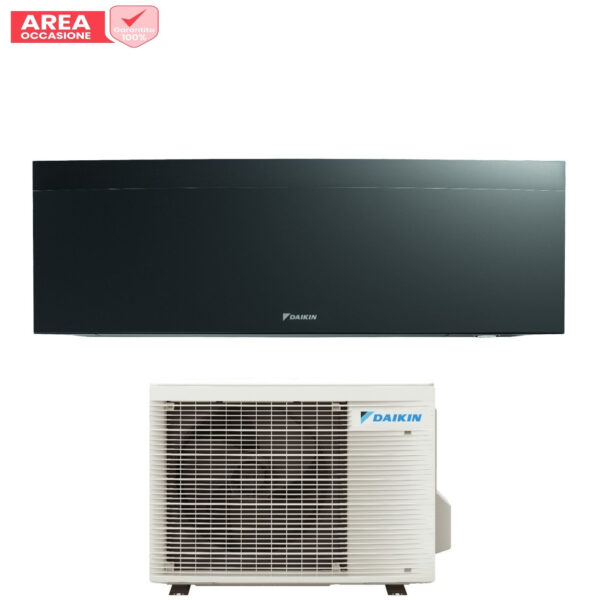 Daikin Emura III airconditioner 9000 BTU FTXJ25AB R-32 met geïntegreerde Wi‑Fi (zwart)