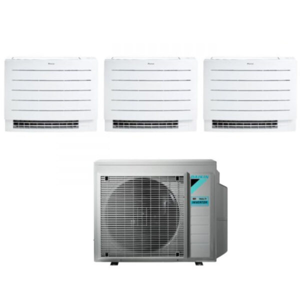 Daikin Perfera FVXM-A airconditioner tri-split 7+7+7 (3MXM52N) R-32 Wi‑Fi