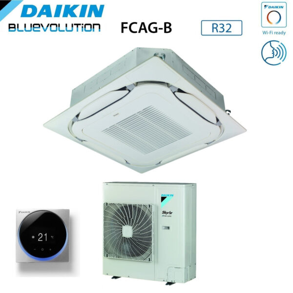 Daikin FCAG125B + AZAS125MV1 cassette airconditioner 42000 BTU R-32