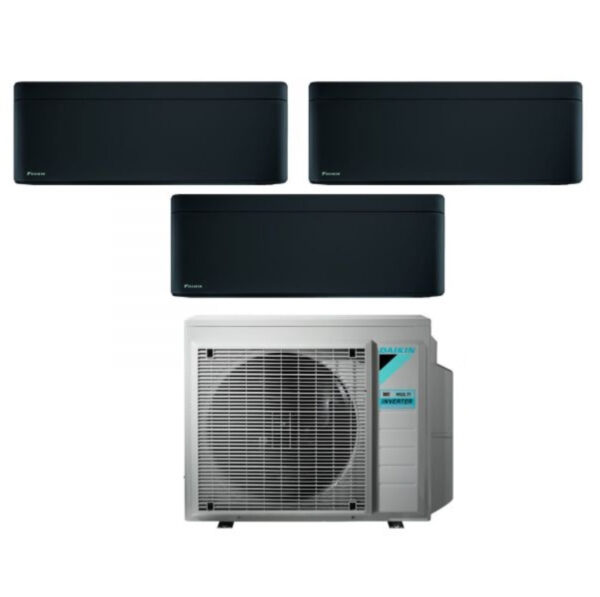 Daikin 3MXM68N Trial Split Airconditioner Stylish Total Black 9+12+12