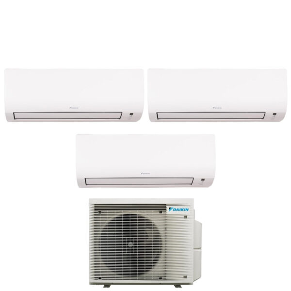 Daikin Comfora Trial-split airconditioner 9+9+12 met 3MXM52A R-32 Wi‑Fi geïntegreerd
