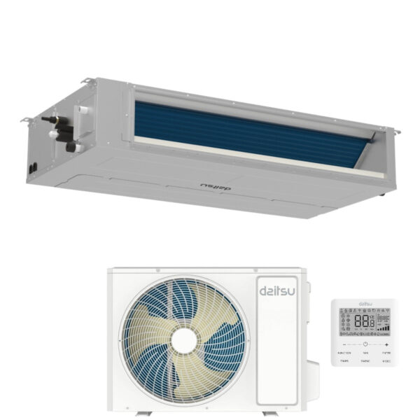 Daitsu ACD36KDBS Airconditioner kanaal 36000 Btu 1-fase R-32 Wi‑Fi