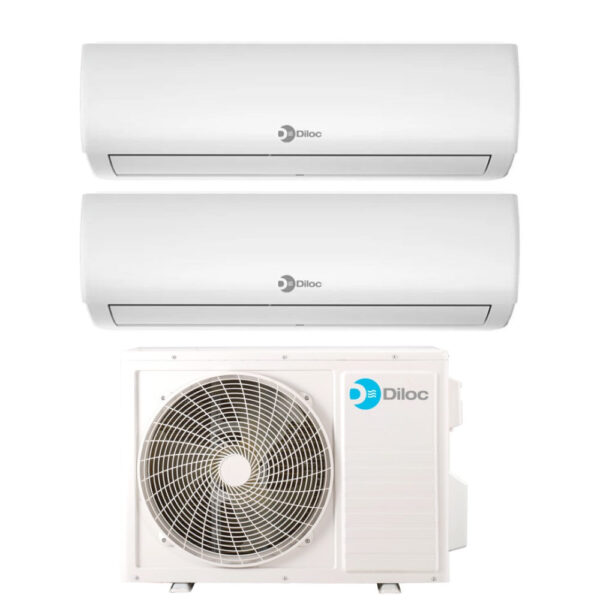 Diloc Ionio dual-split airconditioner 9000 + 12000 BTU (FREEDOM245)