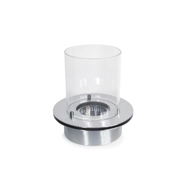 Divina Fire ronde bio-ethanolbrander 3 liter Ø35 cm inbouw met glas