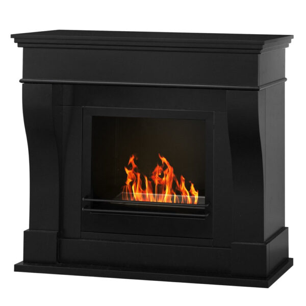 Divina Fire Washington bio-ethanol haard vrijstaand zwart