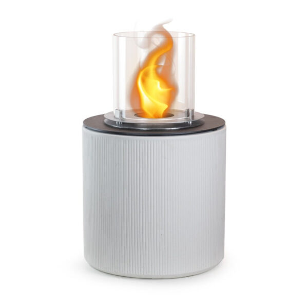 Divina Fire MODIGLIANI bio-ethanol haard voor binnen en buiten - wit