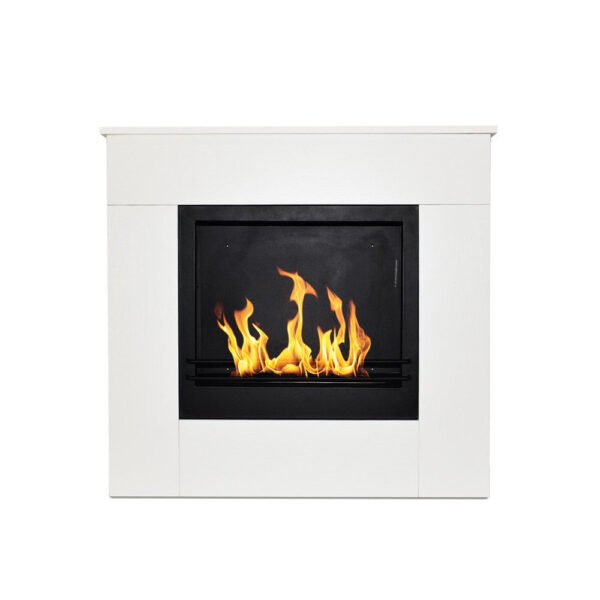 Divina Fire Michelangelo bio-ethanol haard 96 x 35 x 90 cm - wit