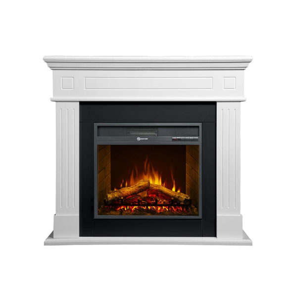 Divina Fire Cambridge elektrische haard vrijstaand 110x25x95 cm