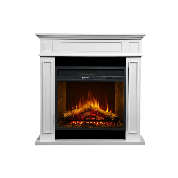 Divina Fire Jefferson elektrische haard vrijstaand (wit)