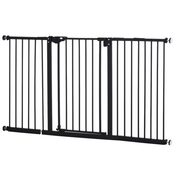 EasyComfort Dog Gate hondenhekje – 3 verlengstukken tot 152.3cm, automatisch sluiten