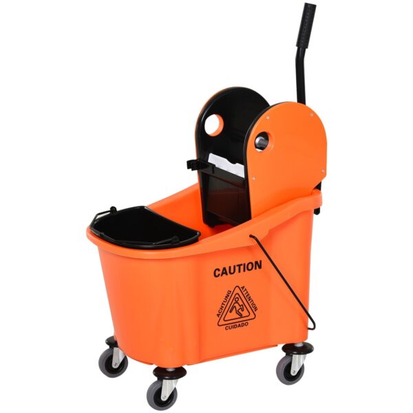EasyComfort dweilwagen 36L met wringer – oranje
