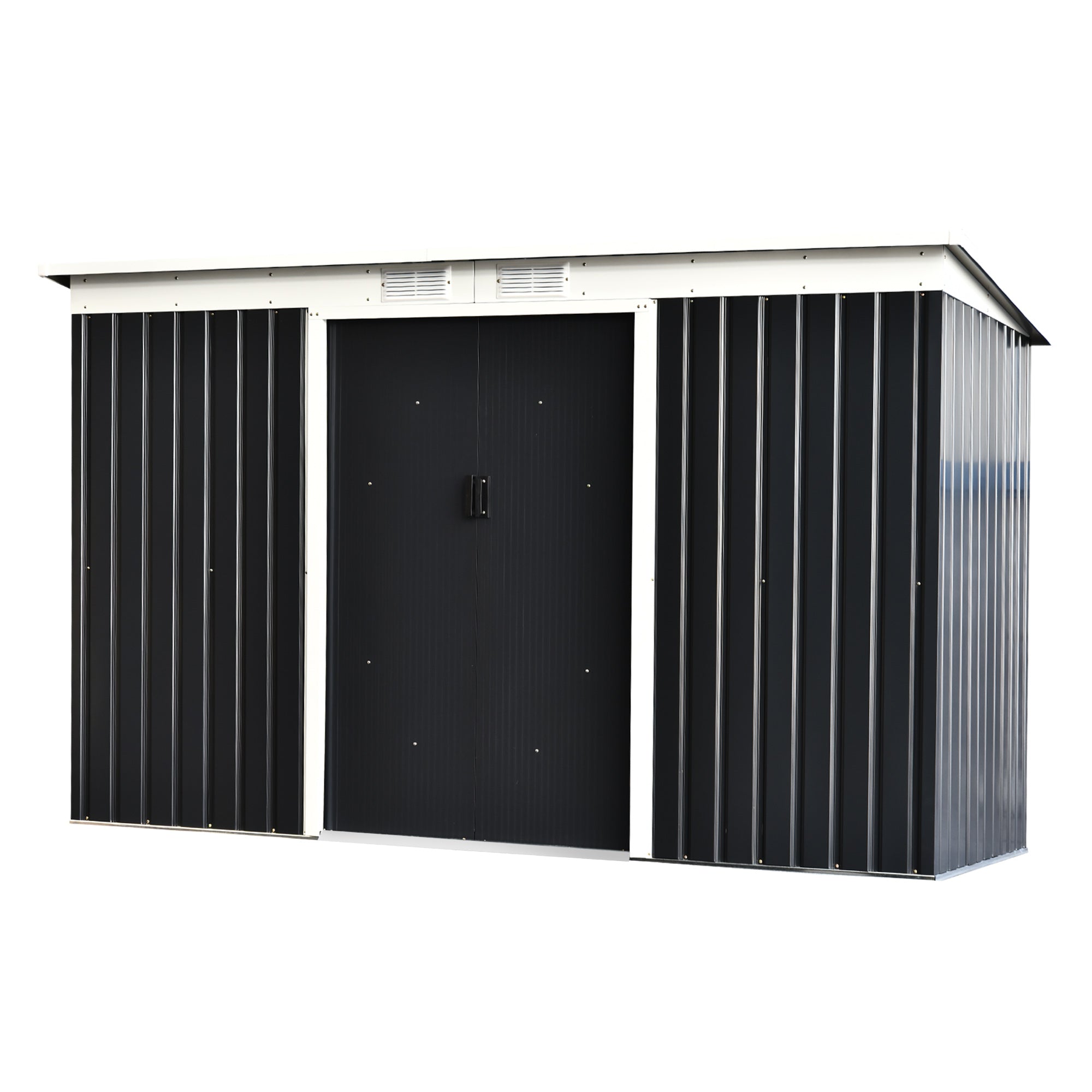 immagine-1-easycomfort-easycomfort-casetta-da-giardino-porta-utensili-in-lamiera-di-acciaio-con-porte-scorrevoli-280x130x172cm-grigio-nero-jpg_4cf5a5fe-aaa0-4caf-98fc-81d33a9b4df9