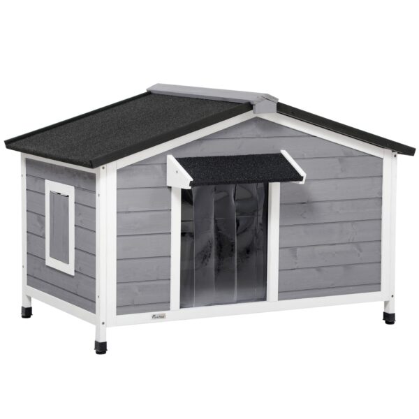 EasyComfort houten hondenhok verhoogd 109x79x72 cm
