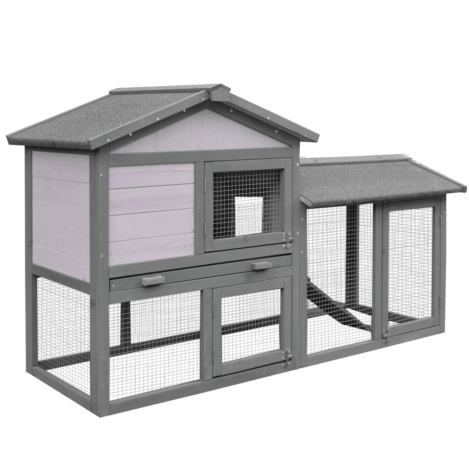 immagine-1-easycomfort-easycomfort-conigliera-in-legno-da-esterno-casetta-con-tetto-e-recinto-ean-8055776910048-jpg