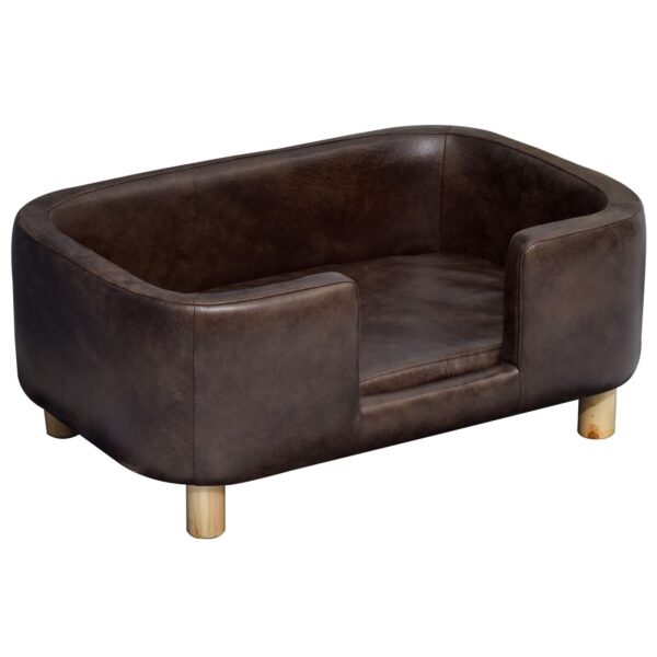 EasyComfort huisdierensofa donkerbruin 74x48.5x31 cm