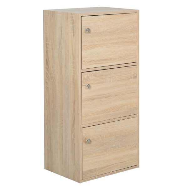 EasyComfort opbergkast met 3 schappen en 3 deuren 48 x 34 x 100 cm