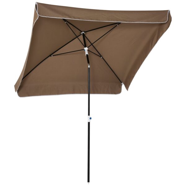 EasyComfort 2x2 m vierkante parasol – verstelbaar en draagbaar