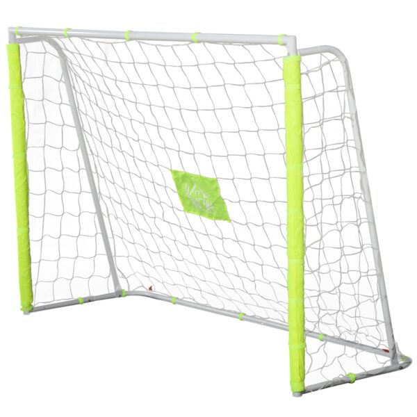 EasyComfort voetbaldoel 186x62x123 cm met mikdoel
