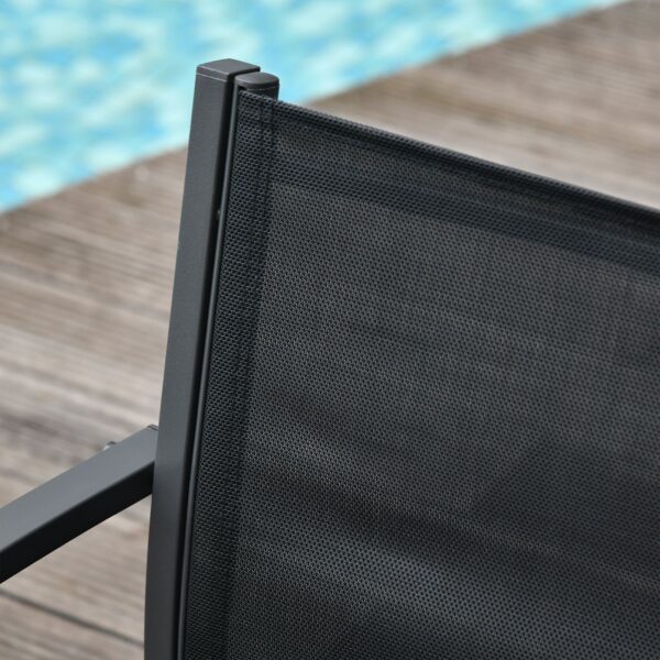 EasyComfort Outdoor Lounge tuinset, 4-delig (1 tafel, 2 stoelen, 1 bank)