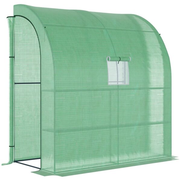EASYCOMFORT Wandserre met 2 planken, 200x100x215 cm