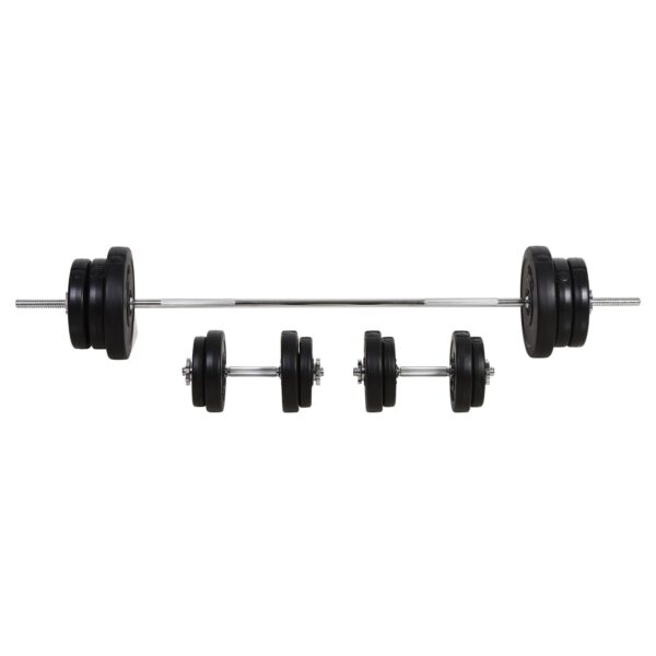 EasyComfort halterset 65 kg met halterstang en 2 handhalters