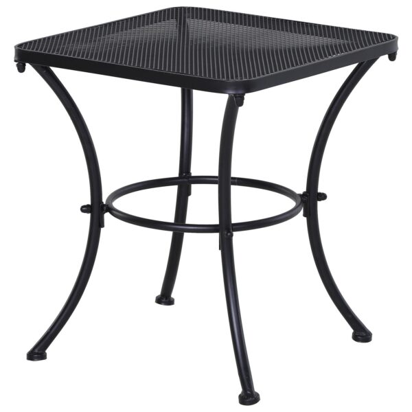 EasyComfort Tavolino vierkante tuinbijzettafel 45x45x50 cm