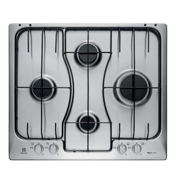 Electrolux RGG6242LOX inbouw gaskookplaat 4 branders rvs