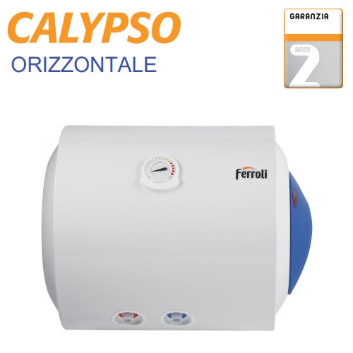 Ferroli Calypso 50 HO horizontale boiler 48,5 liter
