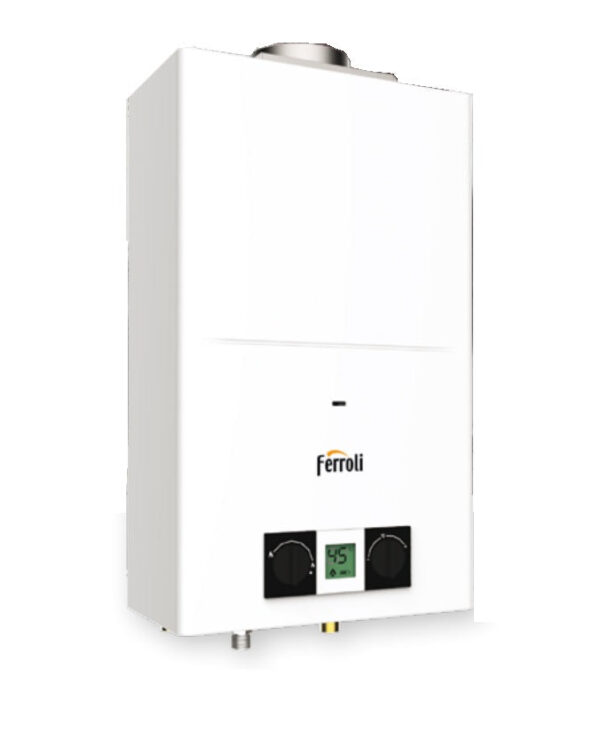 Ferroli PEGASO ECO 14 gas-waterverwarmer open verbrandingskamer LPG