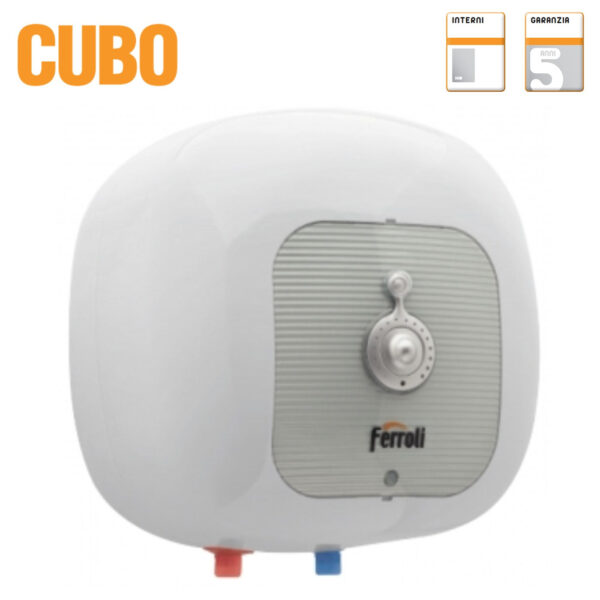 Ferroli Cubo SG 15S elektrische boiler 15 liter (onder gootsteen)