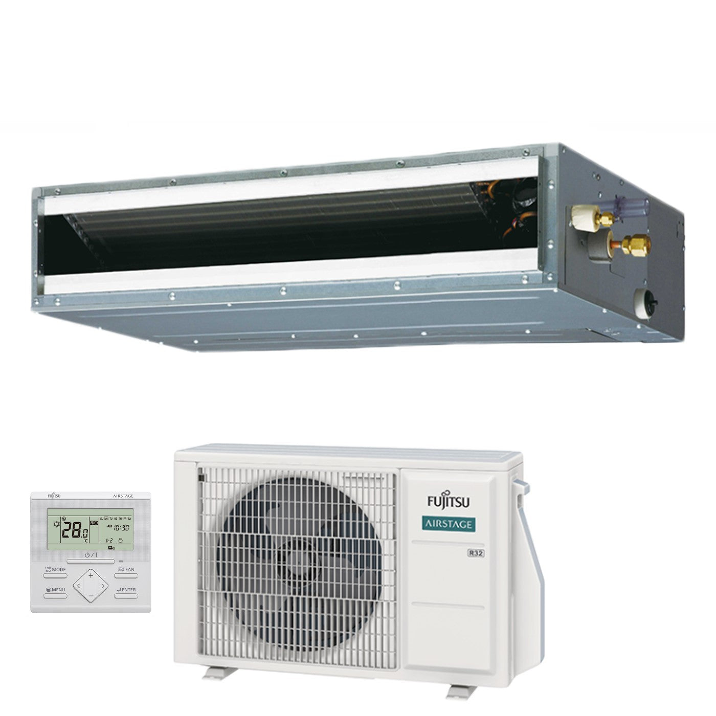 immagine-1-fujitsu-climatizzatore-condizionatore-fujitsu-canalizzato-canalizzabile-bassa-prevalenza-serie-kl-eco-14000-btu-r-32-arxg14kllap-a-comando-escluso
