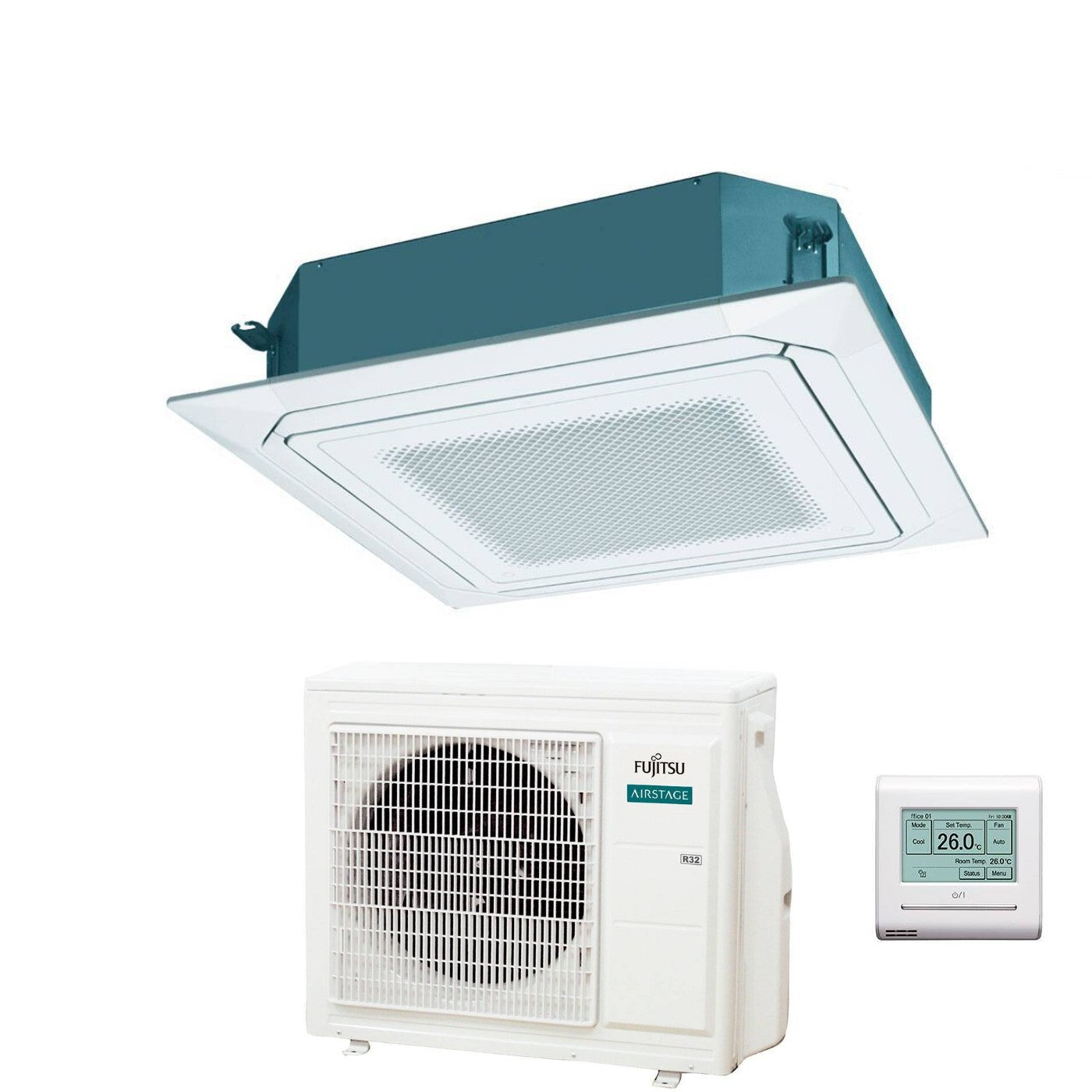 immagine-1-fujitsu-condizionatore-a-cassetta-fujitsu-kr-circular-flow-white-24000-btu-auxg24krlb-r-32-wi-fi-optional-con-griglia-e-filocomando_704926a2-021f-485e-9f4b-f013cfdceabd