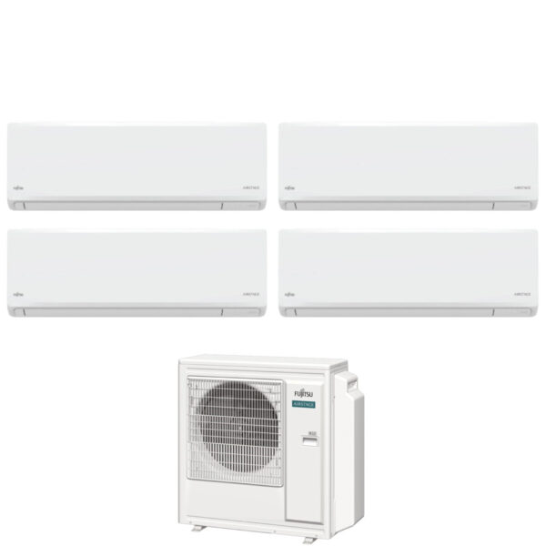 Fujitsu AIRSTAGE KN quad-split Airconditioner 7+9+9+9 AOEG30KBTA4 R-32 Wi‑Fi