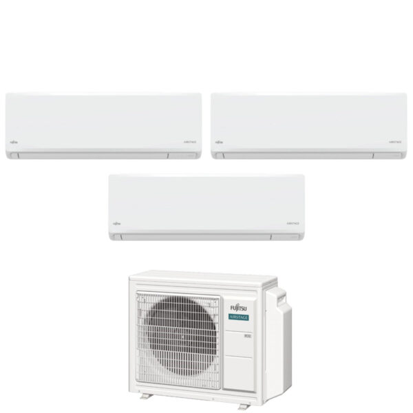 Fujitsu KN AIRSTAGE tri-split airconditioner 7+7+9 (AOEG18KBCA3, R‑32)