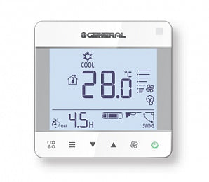 General Fujitsu UTY-RCRGZ1 bedrade afstandsbediening (semi-inbouw, 2-draads)