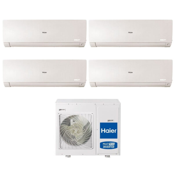 Haier Flexis Plus White quad-split airconditioner 7000+7000+7000+15000 BTU