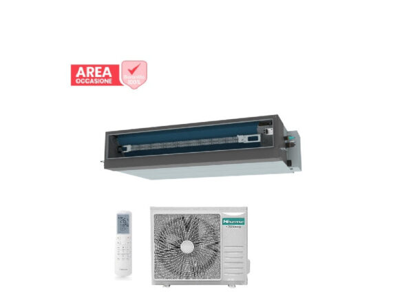 Hisense AUD71UX4RFM8 + AUW71U4RK8 kanaal airconditioner 24000 BTU